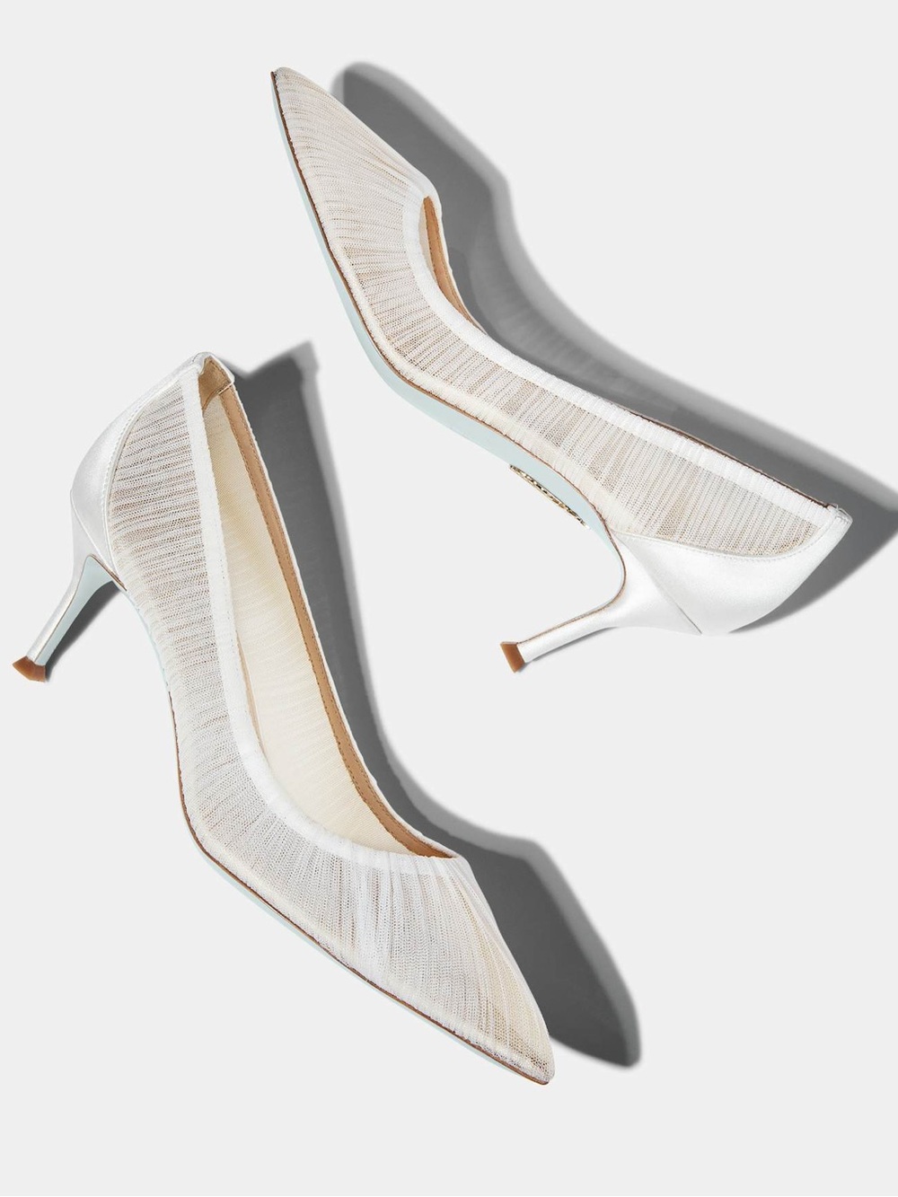 Aquazzura Voile Pump 65 – White – Size 37